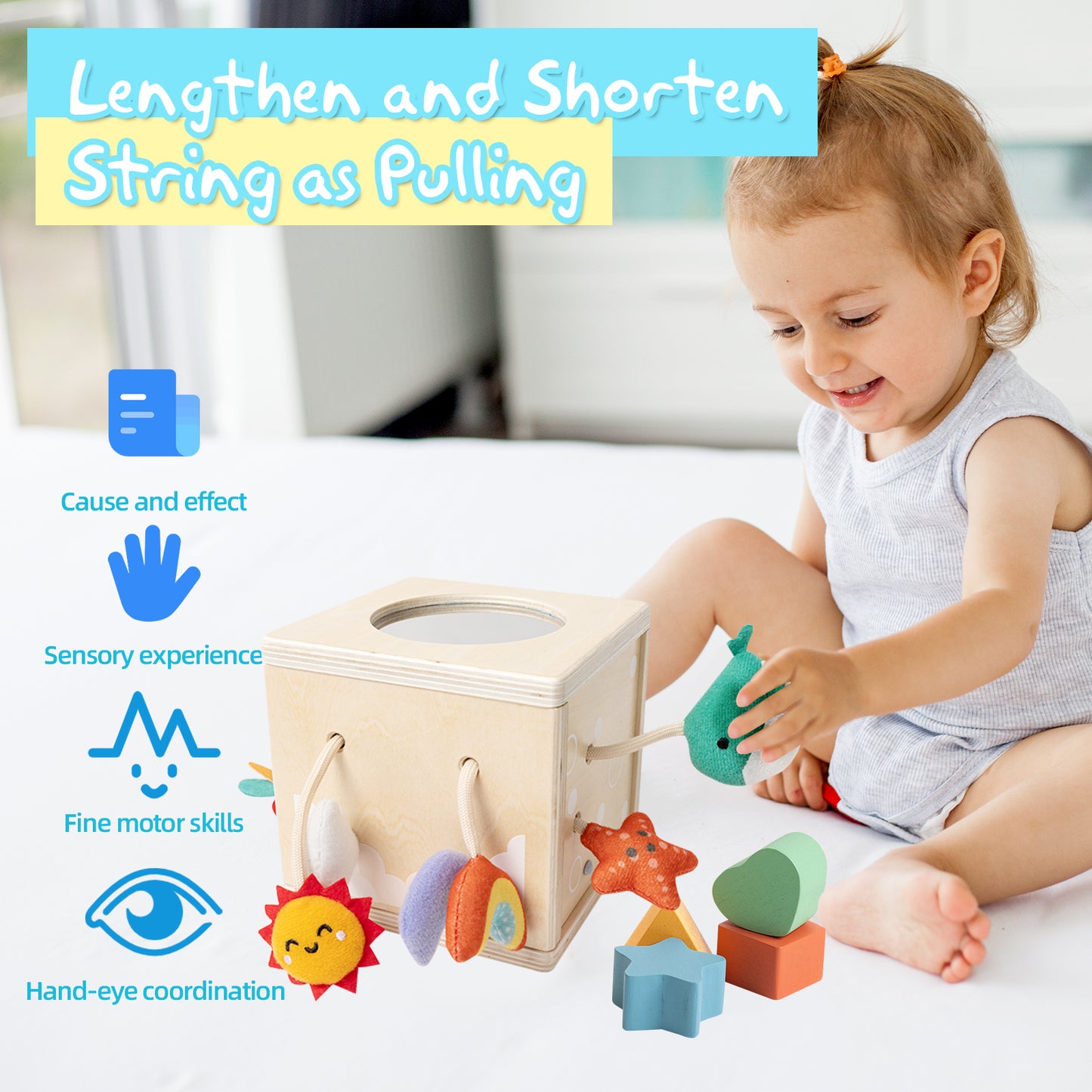 Pull String Activity Toy