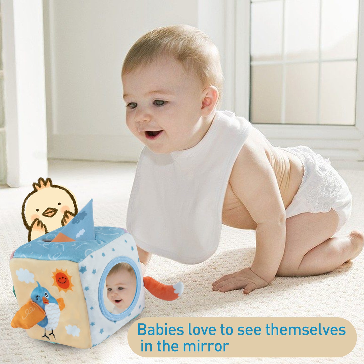 Baby Tissue Box Toy